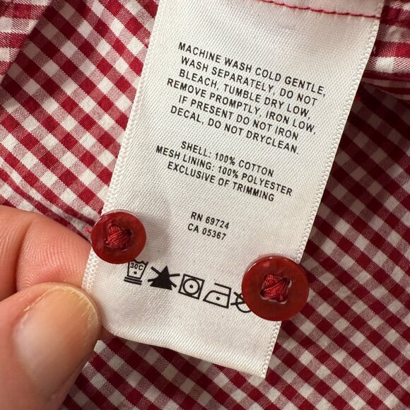 South Carolina Gamecocks Columbia PFG Super Bonehead Fishing Shirt Men L Red - Picture 7 of 15